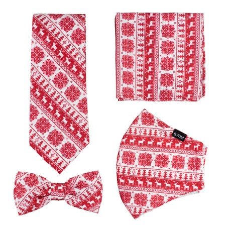 Swedish Christmas Print Face Mask Gift Set