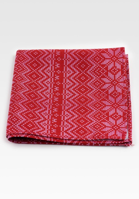 Christmas Print Designer Hanky