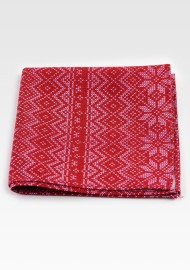 Christmas Print Designer Hanky
