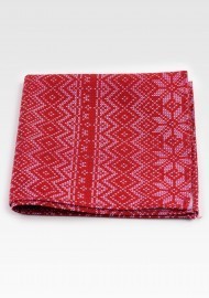 Christmas Print Designer Hanky