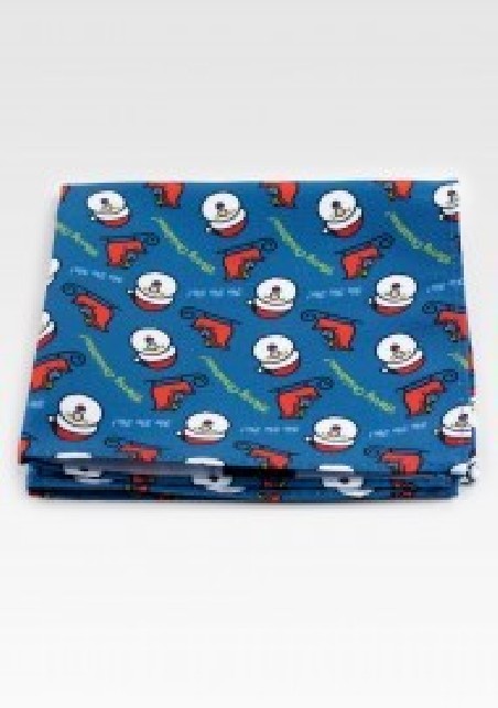 HoHoHo Santa Print Hanky