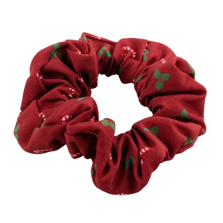 Christmas Print Hair Scrunchie