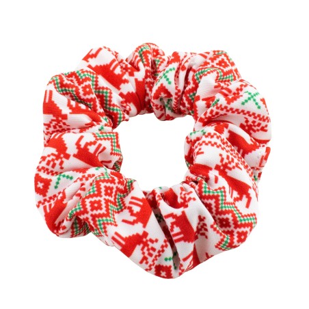 Scandinavian Christmas Design Scrunchie