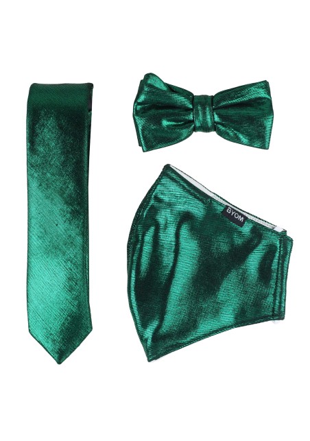 Glitter Mask Set in Pine Green