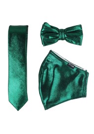 Glitter Mask Set in Pine Green