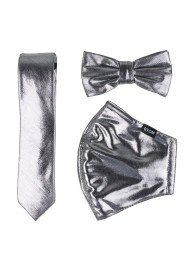 Sparkly Silver Mask Set