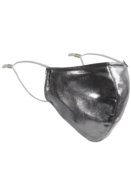 Sparkly Silver Mask