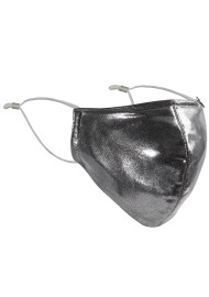 Sparkly Silver Mask