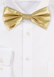 Metallic Gold Bow Tie