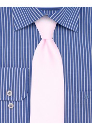 Delicate Linen Blush Pink Linen Tie