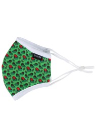 Mask for Kids in Elf Print