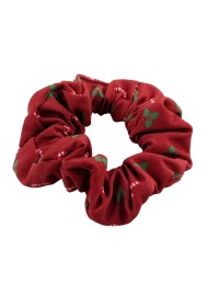 Hair Scrunchie in Christmas Print