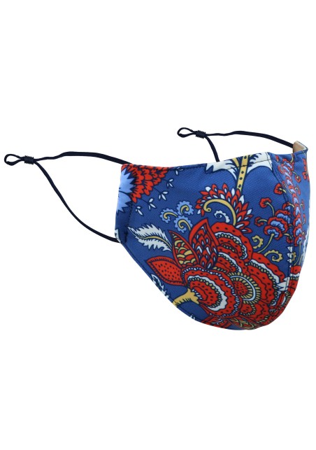 Whimsical Floral Print Face Mask