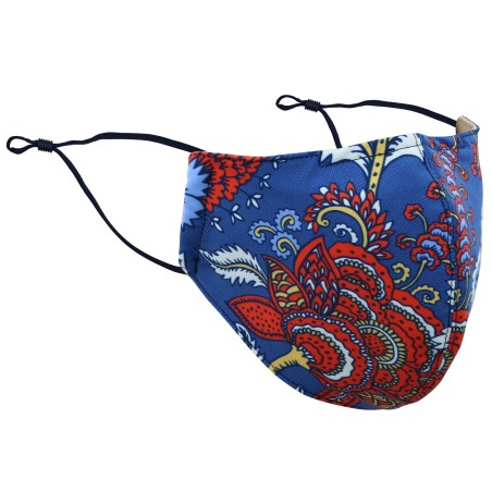 Whimsical Floral Print Face Mask