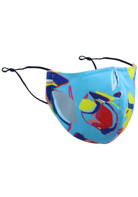 Tropical Fish Print Mask