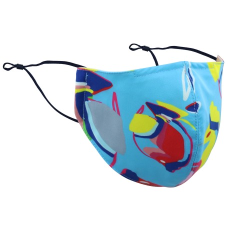 Tropical Fish Print Mask