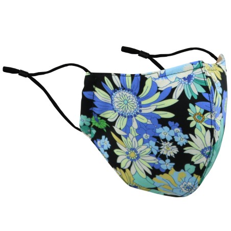Cotton Floral Mask with Nano Filter