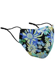 Cotton Floral Mask with Nano Filter