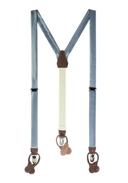 Steel Blue Suspenders
