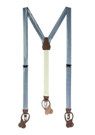 Steel Blue Suspenders