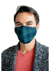 Black Watch Signature Tartan Plaid Mask Flat Styled