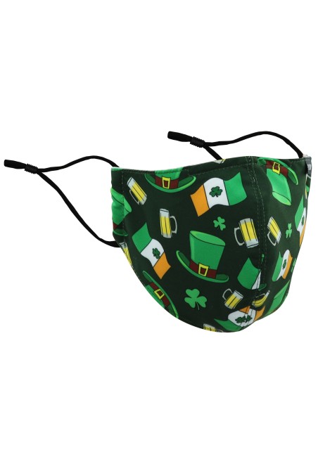 St Patrick's Day Filter Mask