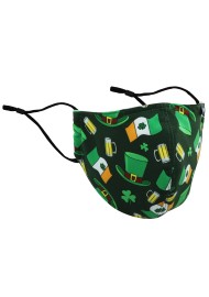St Patrick's Day Filter Mask