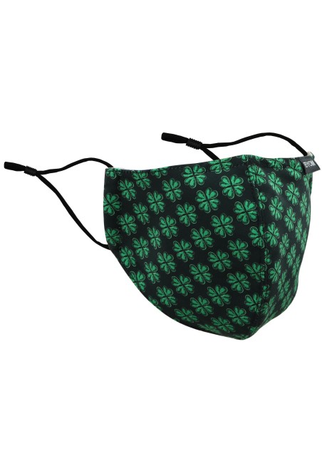 4-Leaf Clover Print Filter Mask