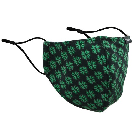 4-Leaf Clover Print Filter Mask