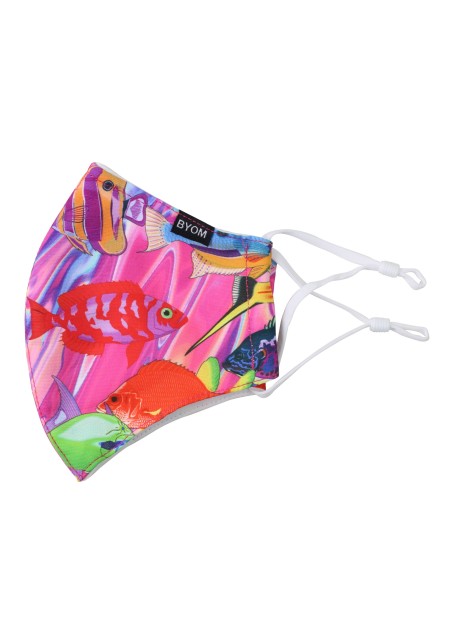Filter Mask in Tropical Reef Print
