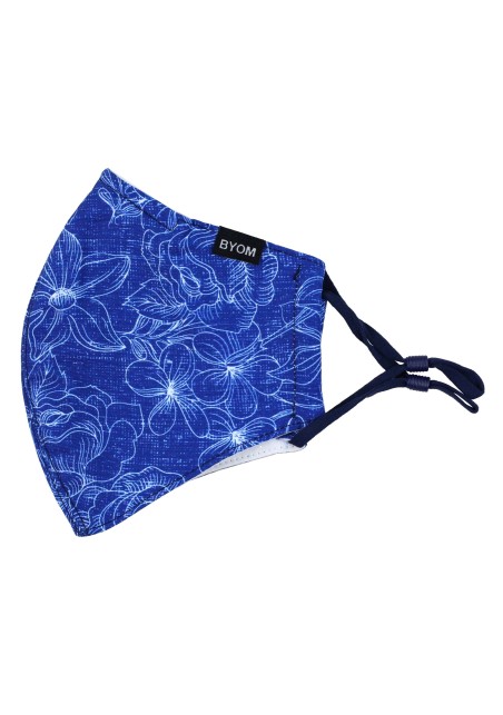 Japanese Floral Print Face Mask