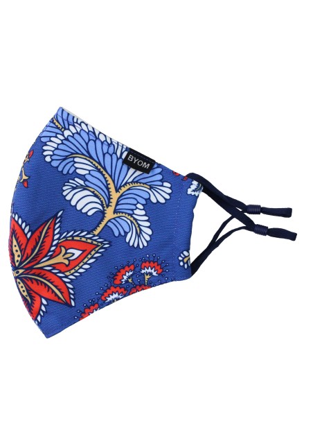 Whimsical Floral Print Face Mask