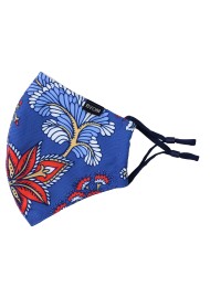 Whimsical Floral Print Face Mask