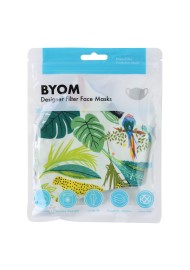 Rainforest Print Mask in Mask Bag