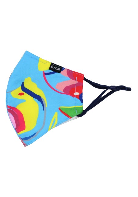 Tropical Fish Print Mask