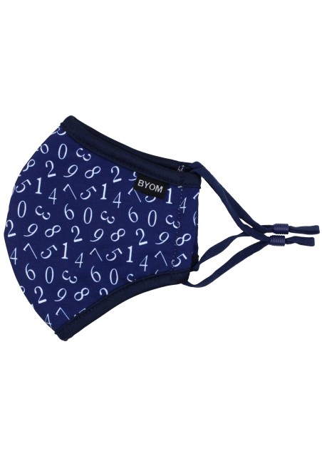 Lucky Number Print Mask for Kids