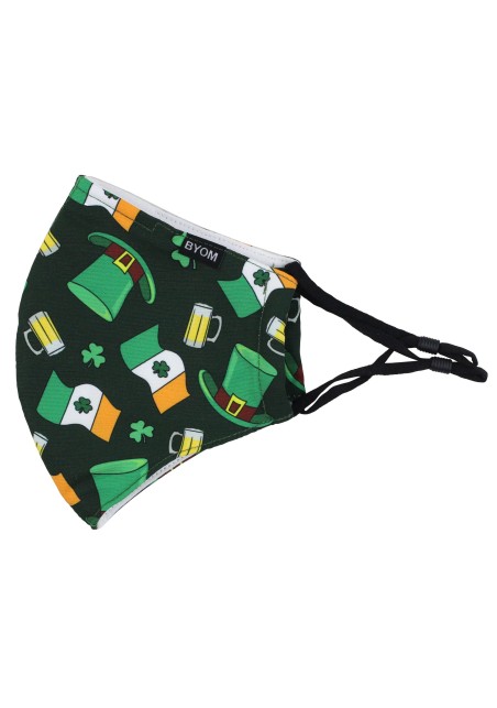 St Patrick's Day Filter Mask