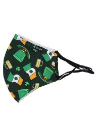 St Patrick's Day Filter Mask