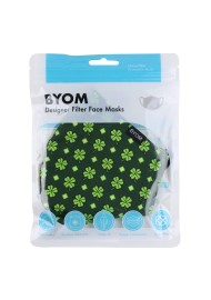 Lucky Clovers Mask in Mask Bag