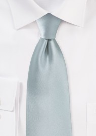 Dove Gray Color Tie