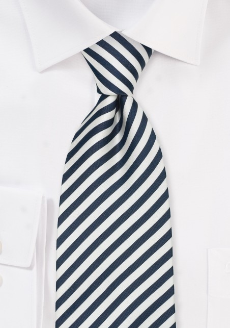 Modern Striped Ties - Striped Tie "Signals" by Parsley