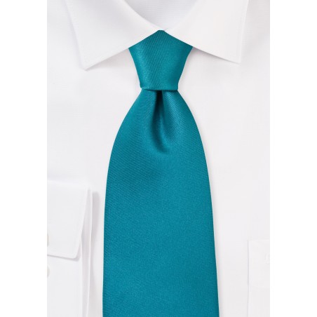 Solid Color Ties Jade Green