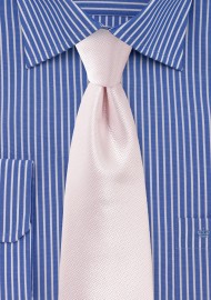Wedding Tie in Soft Blush