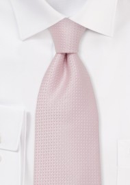 Light Rose Pink Necktie for Kids
