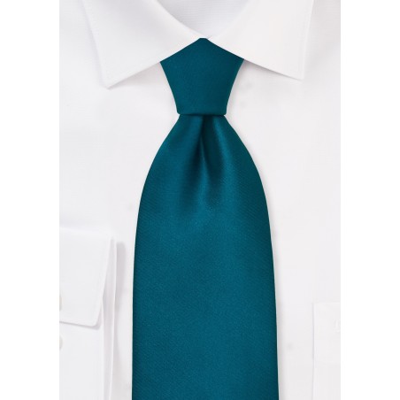 Turquoise Blue Kids Silk Tie