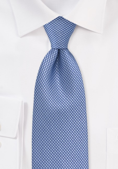 Textured Hydrangea Blue Tie