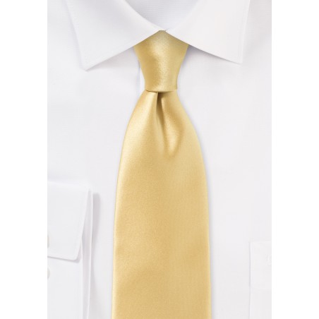 Contemporary Cut Maize Necktie