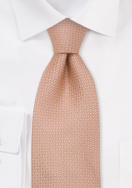Brand name neckties - Pink silk tie by Chevalier