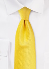 Bright Summer Tie in Daffodil