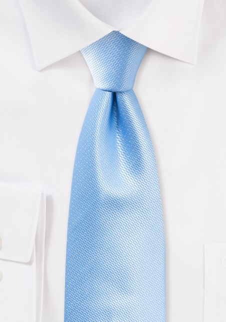 Formal Summer Tie in Capri Blue